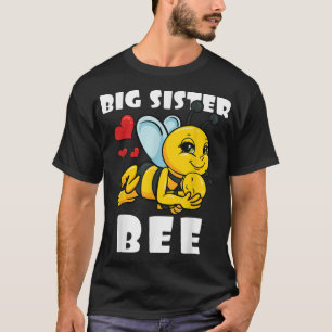 T-shirt Grosse Soeur Abeille Aime Correspondant Vêtements