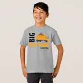 T-shirt Grosse soeur de camion de construction (Devant entier)