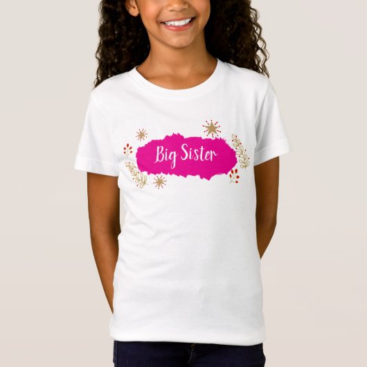 T-Shirt Grosse Soeur Noël (Devant)