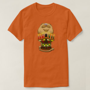 T-shirt Grosse Tête Kwanzaa Cat 2
