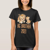 T-shirt Großer Bruder 2021 Big Brother Neues Kind Sibling (Devant)