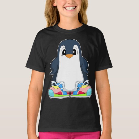 T-shirt Grosses chaussures de pingouin (Devant)