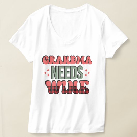 T-shirt Grossesse a besoin de vin (Poser)