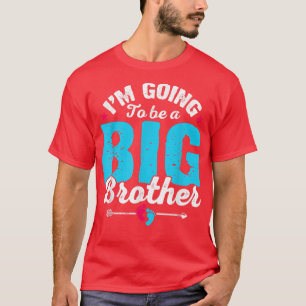 T-shirt Grossesse Bébé Mignonne Promu Gros Bro Bientôt Êtr