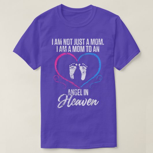 T-shirt Grossesse Enfant Perte Juste Maman Bébé Angle dans (Design devant)