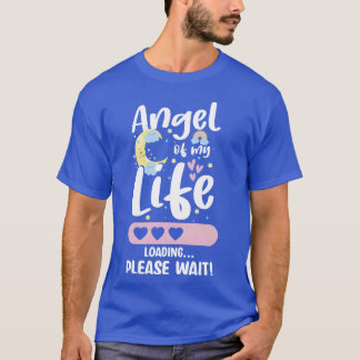 T-shirt Grossesse Epectant Mère Bébé Dit amis