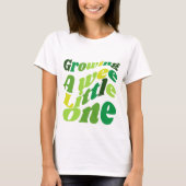 T-shirt Grossir une Wee petit un patrick Grossesse (Devant)