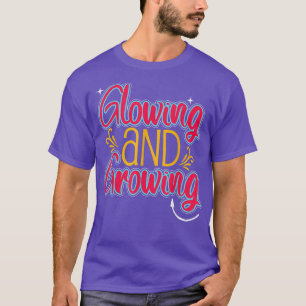 T-shirt Grossissement et éclatant Grossissement Funny Preg