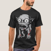 T-shirt Grotesque gobelle aux mains sanglantes (Devant)