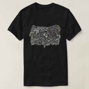 T-shirt Grotesque Numéro 1, par Brian Benson