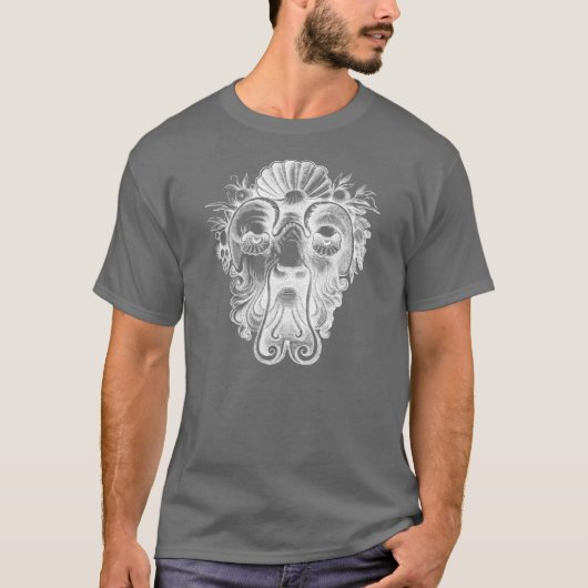 T-shirt Grotesques Renaissance - Homme face à l'aile (Devant)