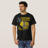 T-shirt Ground Breaker Dirt Work Division Construction  (Devant entier)