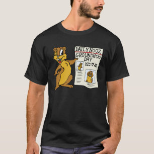 T-shirt "Groundhog Day News"