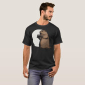 T-shirt Groundhog Day Shadow Puppet Drôle Cadeau (Devant entier)