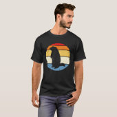 T-shirt Groundhog Retro Funny Woodchuck Groundhog Day Pull (Devant entier)