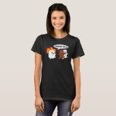 T-shirt Groupe Aliments Smore Hug Marshmallow (Devant entier)