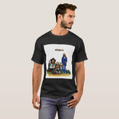 T-shirt groupe America (Devant entier)
