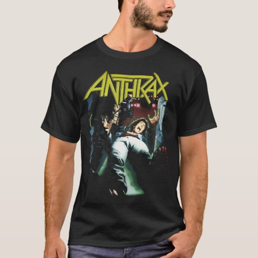 T-shirt Groupe Anthrax (Devant)