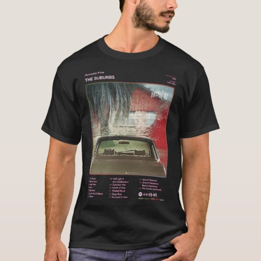 T-shirt groupe Arcade Fire (Devant)