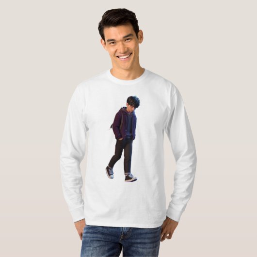 T-shirt groupe bous ssar (Devant entier)