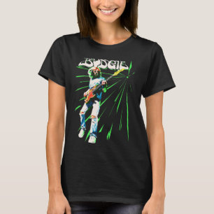 T-shirt Groupe Budgie Burke Shelley Guitare Neuf