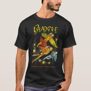 T-shirt Groupe Budgie If I Were Brittania I'd Waive The Ru