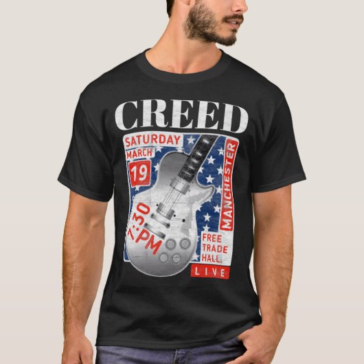 T-shirt Groupe Creed (Devant)