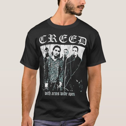 T-shirt Groupe Creed (Devant)