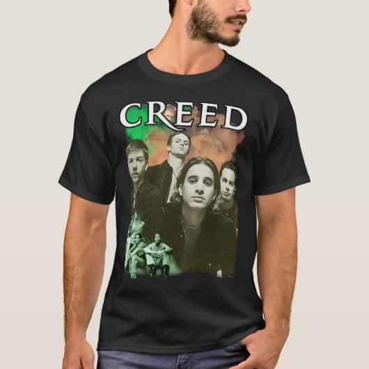 T-shirt Groupe Creed (Devant)