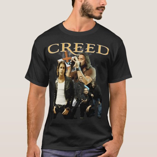 T-shirt Groupe Creed (Devant)