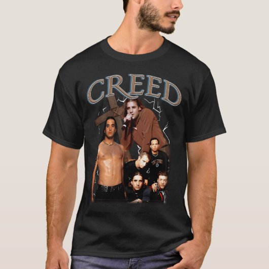 T-shirt Groupe Creed (Devant)