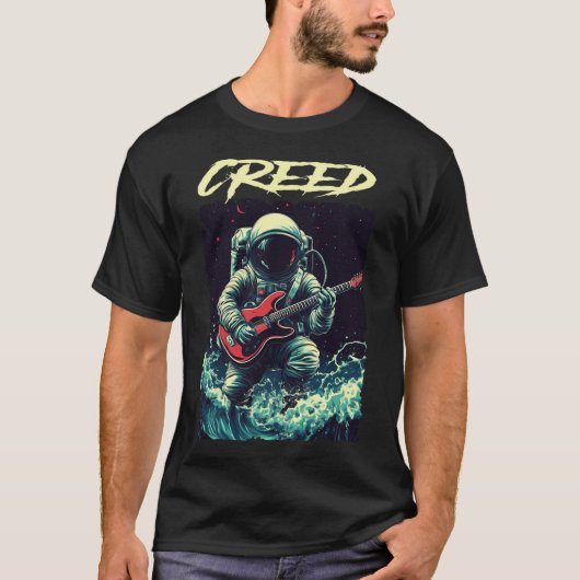 T-shirt Groupe Creed (Devant)