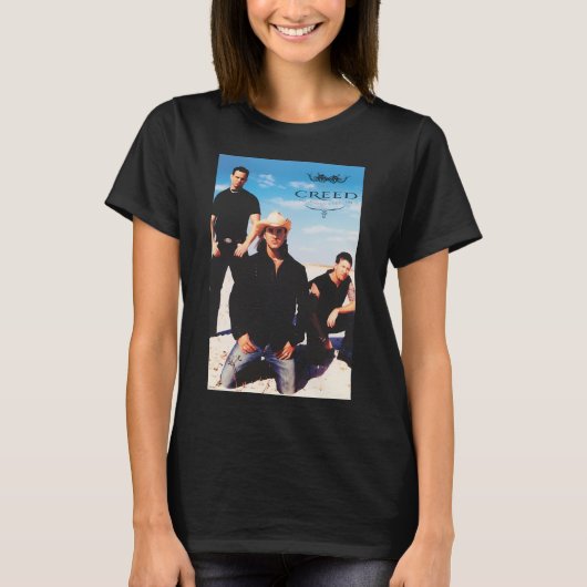 T-shirt Groupe Creed Actif (Devant)