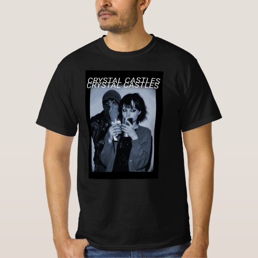 T-shirt Groupe Crystal Castles (Devant)