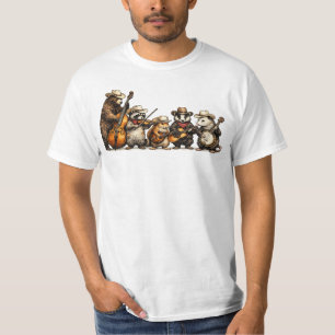 T-shirt Groupe d'animaux , Drôles d'animaux de forêt jouan