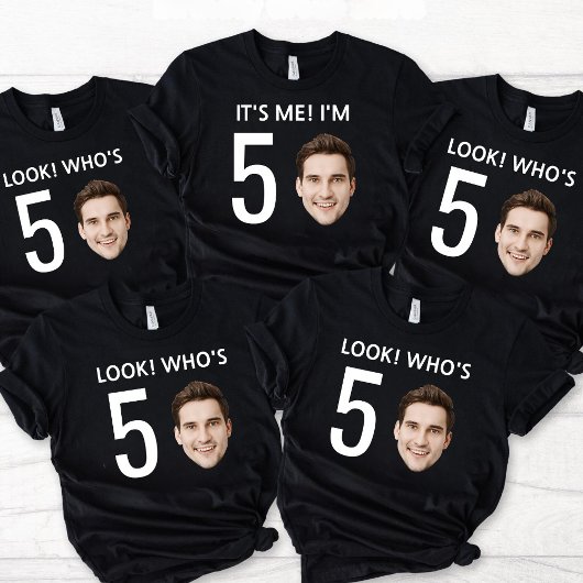 T-shirt Groupe d'anniversaire personnalisé 30e 40e 50e 60e