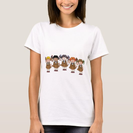 T-shirt Groupe de "brownie" (Devant)