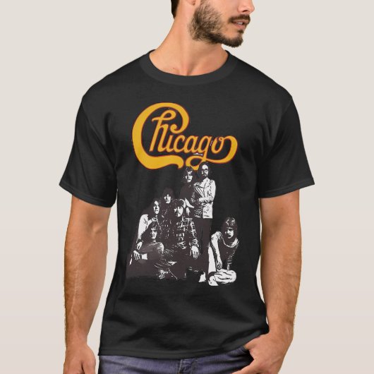 T-shirt groupe de Chicago (Devant)