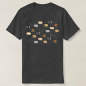 T-shirt Groupe de cobayes (Design devant)