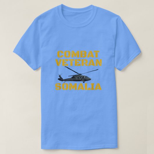 T-shirt Groupe de combat Mogadishu Somalia (Design devant)