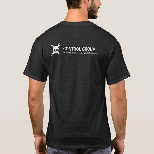 T-shirt Groupe de contrôle (Dos)