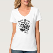 T-shirt Groupe de croisière Famille sur mesure Vacances (Devant)