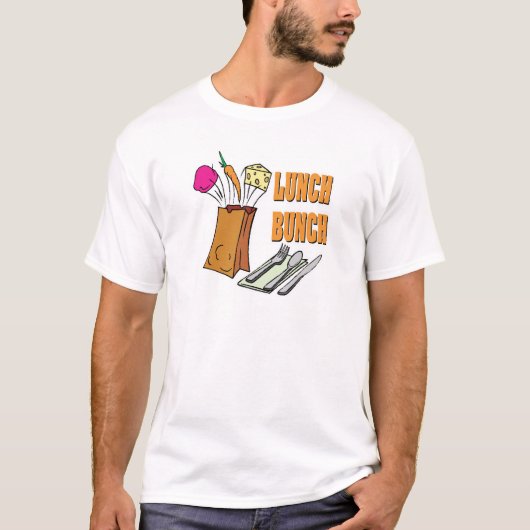 T-shirt groupe de déjeuner (Devant)