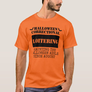 T-shirt Groupe de détenus correctionnels Halloween personn
