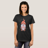 T-shirt Groupe de famille de jumelage de chats Gnome de No (Devant entier)