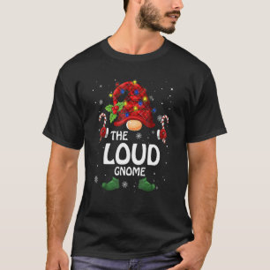 T-shirt Groupe de famille de jumelage de Gnome Loud