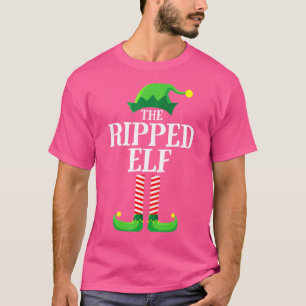 T-shirt Groupe de famille de jumelage elé elé arraché Noël