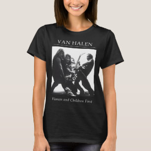 T-shirt Groupe de Hard Rock Van*Halen*Band Femmes Et Enfan