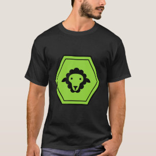 T-shirt Groupe de jeu du mouton Costume d'Halloween