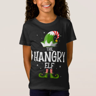 T-Shirt Groupe de jumelage de famille Elf Hangry Noël